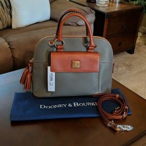 NWT Dooney & Bourke Aubrey Satchel